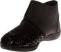 Q Fit Geneve 1 Black design stretch Dames Verbandpantoffels Zwart - Thumbnail 5