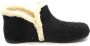 Q Fit home Q-Fit Dames Pantoffel Granada 3310.2.001 Zwart - Thumbnail 3