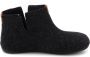 Q fit home shoes Q Fit Dames Pantoffel Marbella 3304.4.001 Antraciet - Thumbnail 3