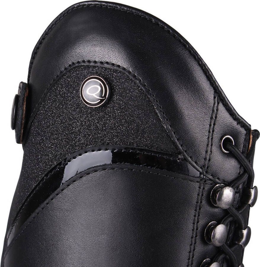 QHP Rijlaars Hailey junior Black 38 Zwart Paardrijlaarzen