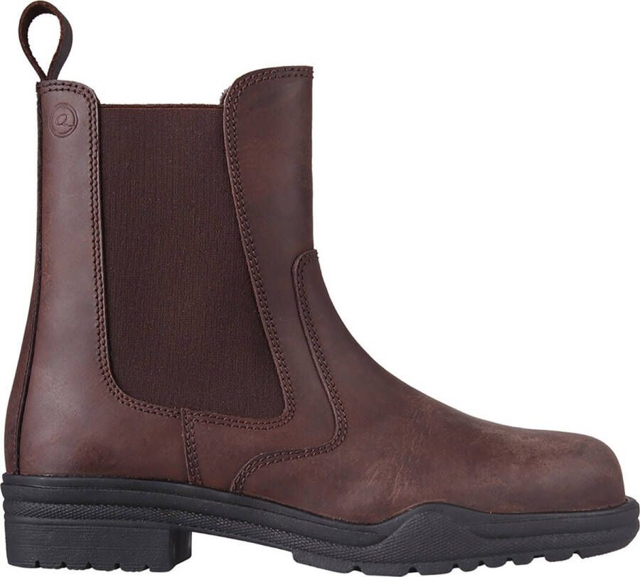 QHP Stalschoen Fresno Steel Toe brown