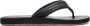 Quiksilver Carver Nubuck Heren Slippers Solid Black - Thumbnail 3