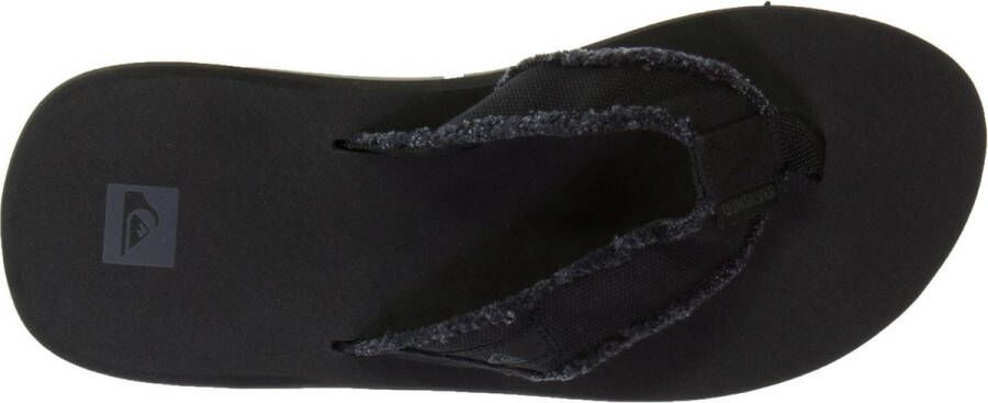 Quiksilver Monkey Abyss Heren Slippers Black Black Brown