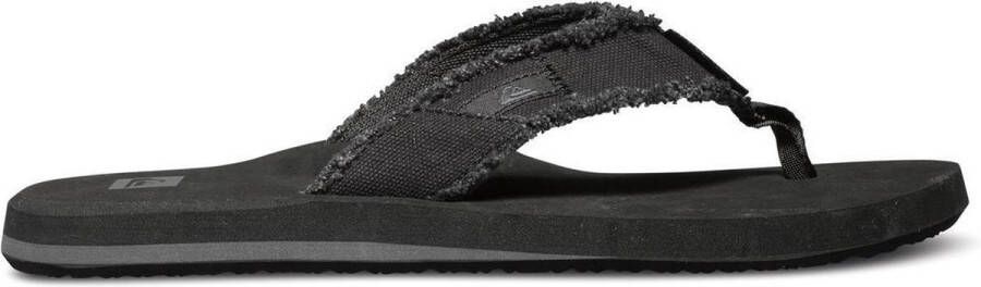 Quiksilver Monkey Abyss Heren Slippers Black Black Brown