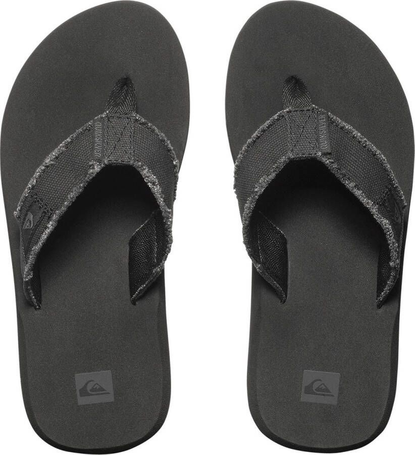 Quiksilver Monkey Abyss Youth Jongens Slippers Black Brown