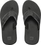 Quiksilver Monkey Abyss Youth Jongens Slippers Black Brown - Thumbnail 4