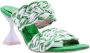 Ras Heeled Mules Groen Dames - Thumbnail 7