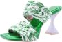 Ras Heeled Mules Groen Dames - Thumbnail 9