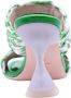 Ras Elegante Hakken Muiltjes Green Dames - Thumbnail 9