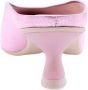 Ras Stijlvolle Heeled Mules Pink Dames - Thumbnail 4