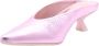 Ras Stijlvolle Heeled Mules Pink Dames - Thumbnail 5