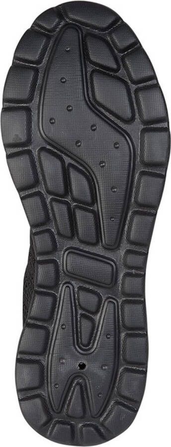 Rdek HYDE PARK Men's All Black Textile Mesh Trainer