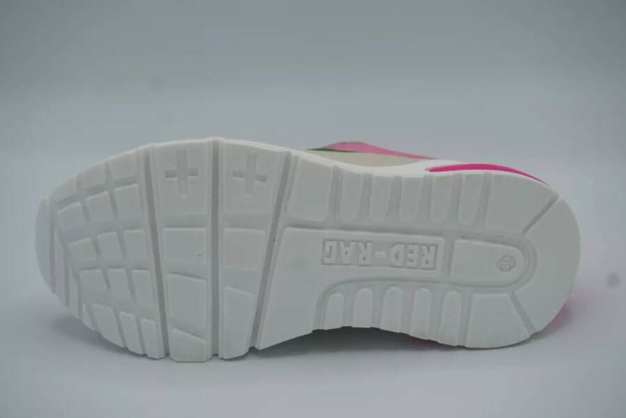 Red-Rag 13308 sneaker old pink fantasy Kinderen Kleur Multi)