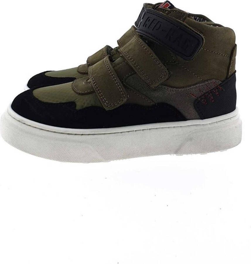 Red-Rag 13499 Hoge sneakers Jongens Groen