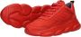 Red-Rag Jongens Veterschoenen & Klitteband Red rag 13541 424 Red Nubuck Rood - Thumbnail 15