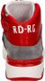 Red-rag Red Rag 13611 423 Red Suede Sneakers hoge sneakers - Thumbnail 11