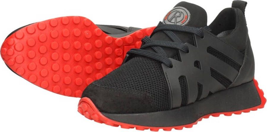 Red-Rag 13673 Lage sneakers Jongens Zwart