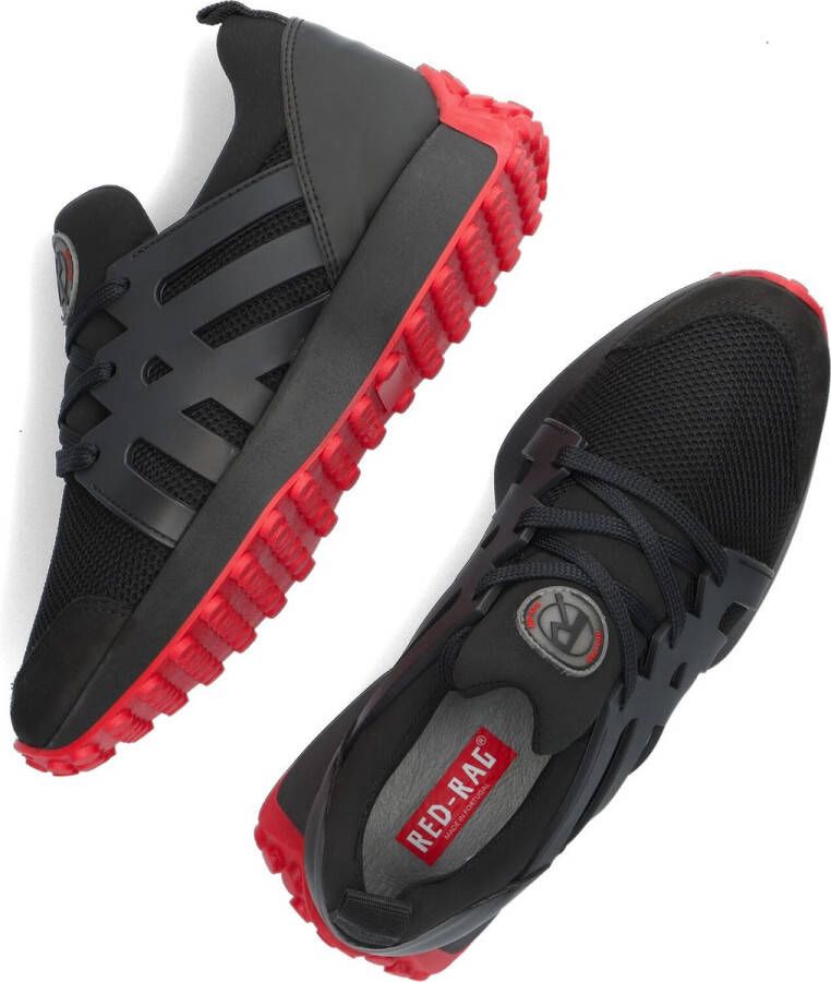 Red-Rag 13673 Lage sneakers Jongens Zwart