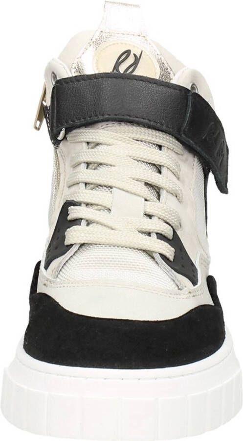 Red-Rag 71306 Hoge sneakers Leren Sneaker Dames Zwart