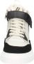 Red-Rag Red Rag 71306 Hoge sneakers Leren Sneaker Dames Zwart - Thumbnail 12