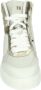 Red-Rag Red Rag 71356 Hoge sneakers Leren Sneaker Dames Wit - Thumbnail 13