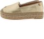 RED-RAG Espadrilles Dames 78136 Maat: 42 Materiaal: Leer Kleur: Goud - Thumbnail 13