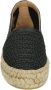 RED-RAG Espadrilles Dames 78182 Maat: 39 Materiaal: Papierstro Kleur: Zwart - Thumbnail 9