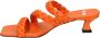 Red Rag 78246 Volwassenen Dames slippers Oranje - Thumbnail 8