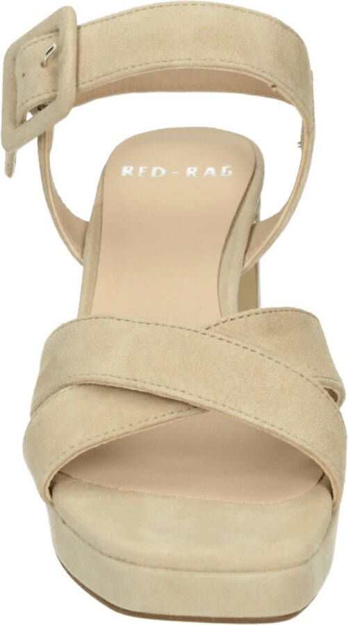 Red Rag 78560 Volwassenen Sandalen met hak Wit beige