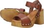 RED-RAG Sandalen Dames 79568 Maat: 40 Materiaal: Leer Kleur: Cognac - Thumbnail 15