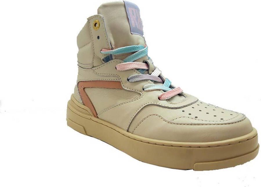 Red-Rag Beige Sneakers