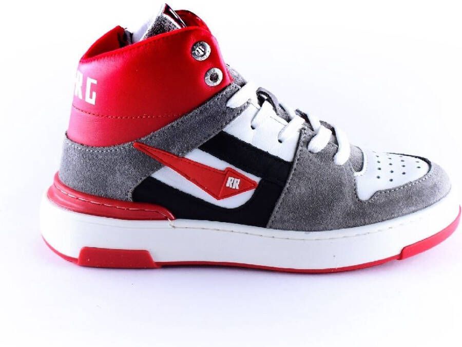 Red-Rag jongens sneaker Wit rood