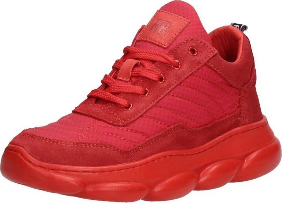 Red-Rag Low Cut sneakers rood