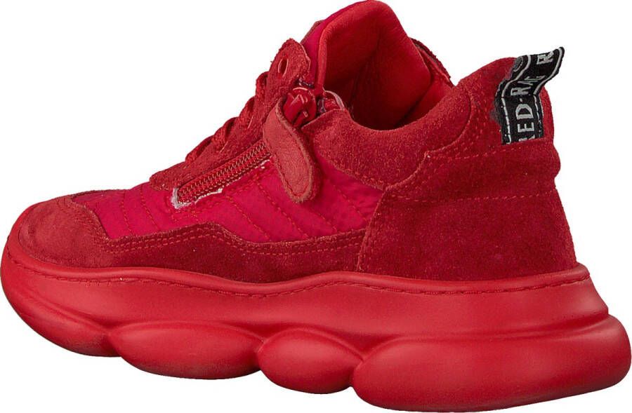 Red-Rag Low Cut sneakers rood