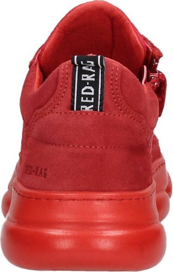 Red-Rag Low Cut sneakers rood