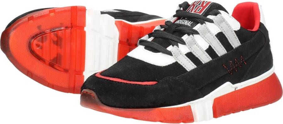Red-Rag Low Cut sneakers zwart