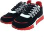 Red-rag Red Rag 13593 923 Black Suede Lage sneakers - Thumbnail 9