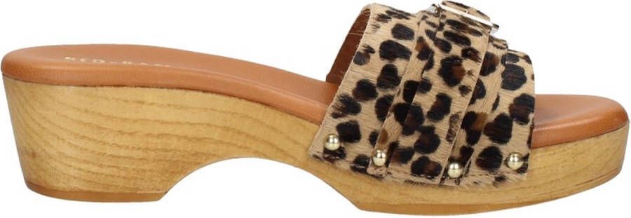 MW RED-RAG Beige suede sandalen | 78020 - Foto 11