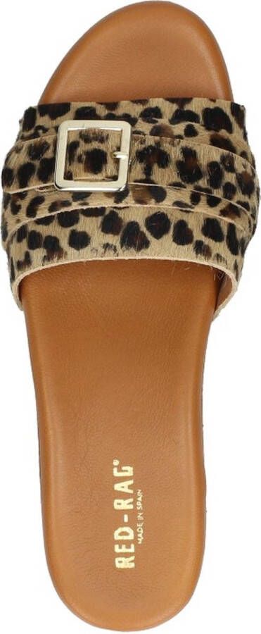 MW RED-RAG Beige suede sandalen | 78020 - Foto 9