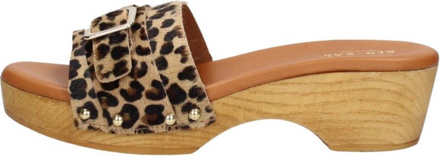 MW RED-RAG Beige suede sandalen | 78020 - Foto 10