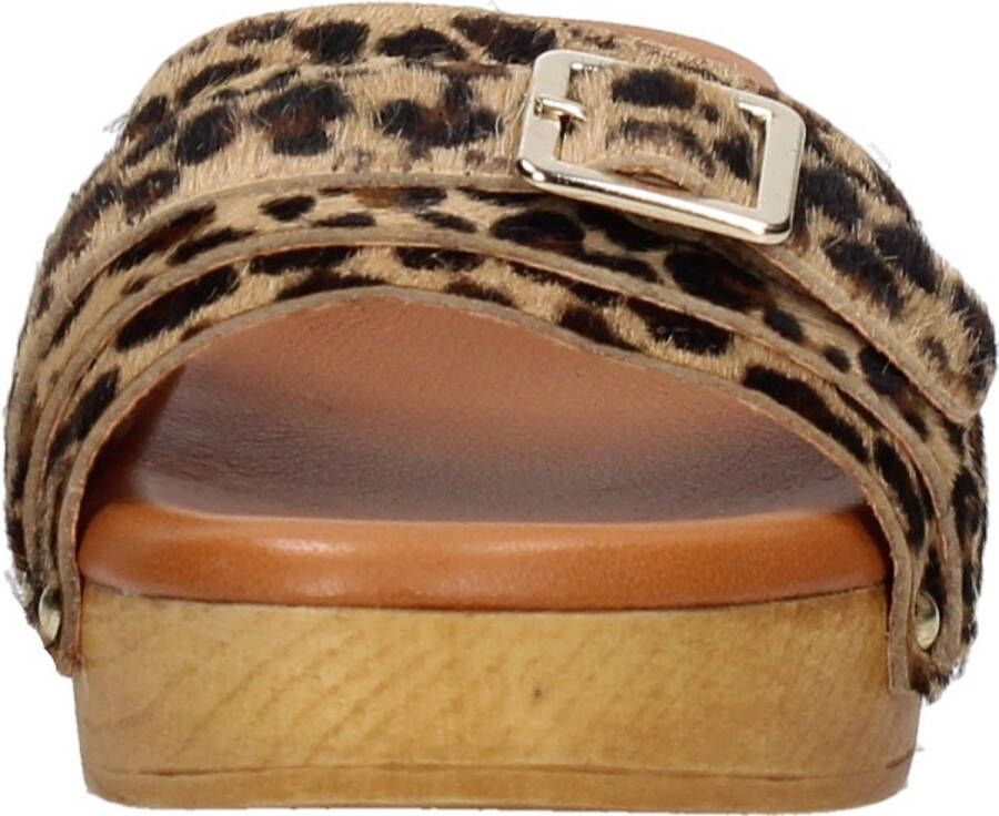 MW RED-RAG Beige suede sandalen | 78020 - Foto 5