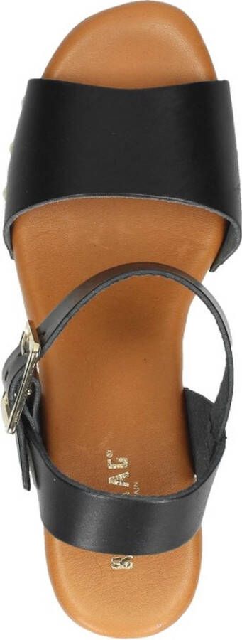 MW RED-RAG Zwarte sandalen met hak | 79720 - Foto 10
