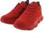 Red-Rag Jongens Veterschoenen & Klitteband Red rag 13541 424 Red Nubuck Rood - Thumbnail 8