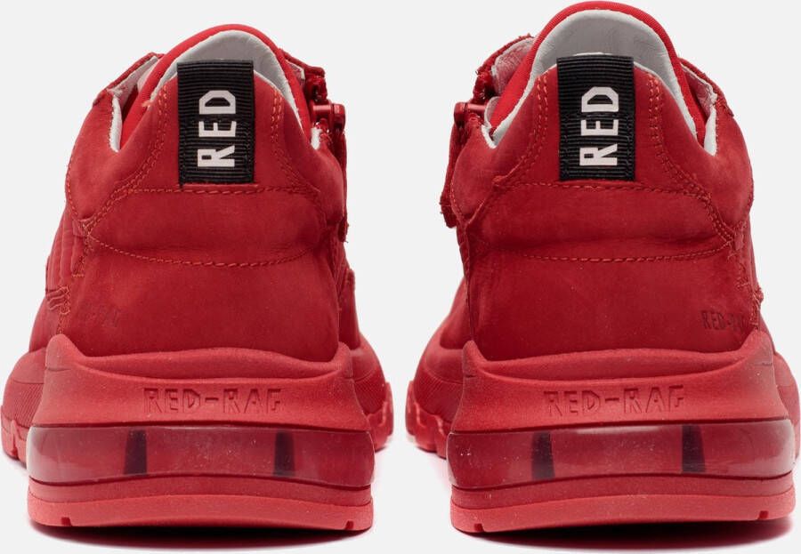 Red-Rag Sneakers rood Suede