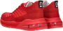 Red Rag Stijlvolle rode leren sneakers voor jongens Red Dames - Thumbnail 2