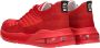 Red Rag Stijlvolle rode leren sneakers voor jongens Red Dames - Thumbnail 3