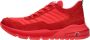 Red Rag Stijlvolle rode leren sneakers voor jongens Red Dames - Thumbnail 7