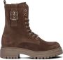 Red Rag Veterschoenen Hoog Veterschoenen Hoog Taupe - Thumbnail 4