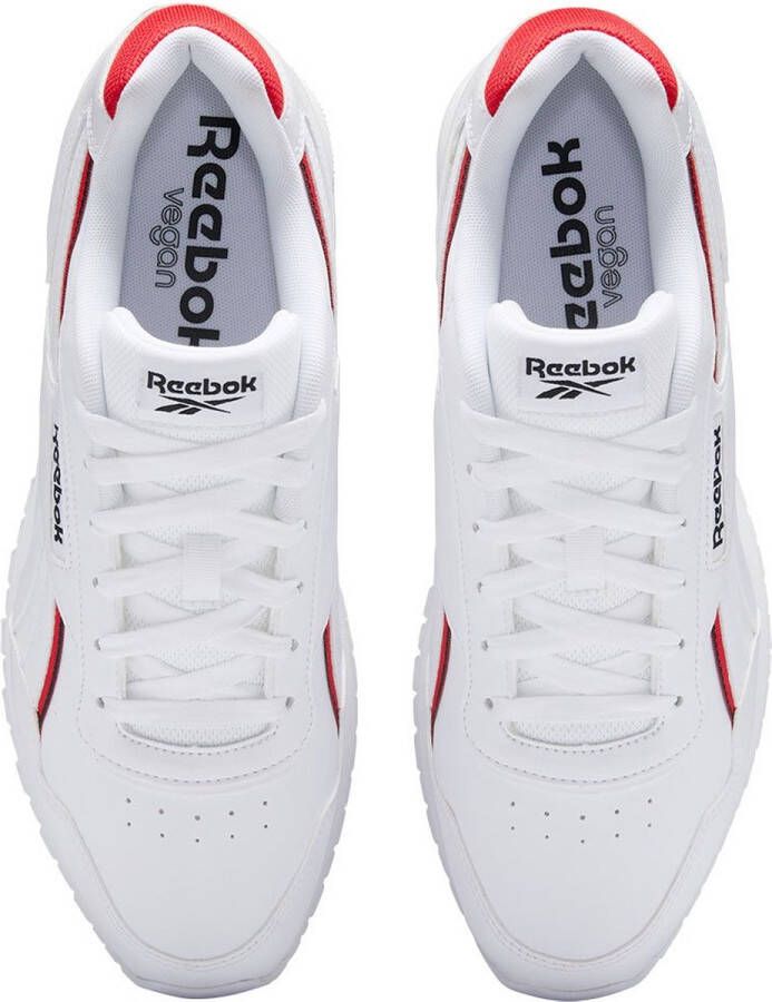 REEBOK CLASSICS Glide Vegan Sneakers Ftwr White Core Black Vector Red Heren