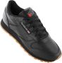 Reebok classic leather schoenen Intense Black Gum Dames - Thumbnail 6